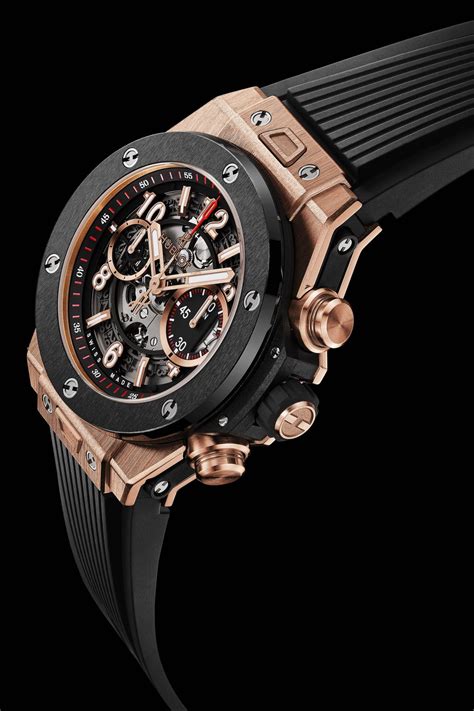 hublot big bang unico king gold ceramic 45 mm|Hublot unico 45mm price.